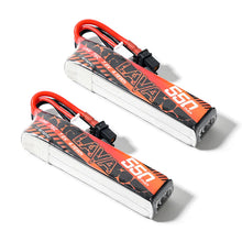 Load image into Gallery viewer, LAVA 2S 550mAh 75C Battery (2PCS)