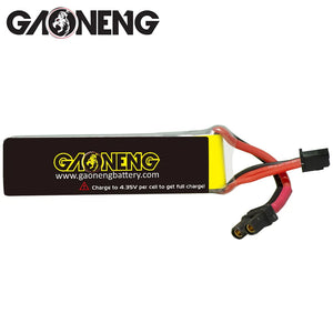 GAONENG GNB LiHV 2S 7.6V 530mAh 90C XT30 LiPo Battery Long Type