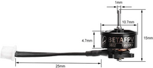 Load image into Gallery viewer, BETAFPV 4pcs 0802 19500KV Brushless Motors for FPV Racing Tiny Whoop 1S Brushless Drone like Beta65 pro