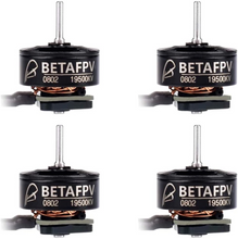 Load image into Gallery viewer, BETAFPV 4pcs 0802 19500KV Brushless Motors for FPV Racing Tiny Whoop 1S Brushless Drone like Beta65 pro
