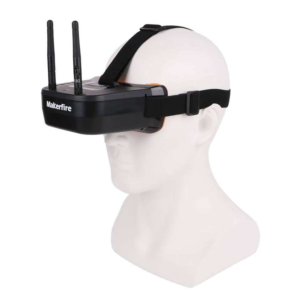 makerfire fpv goggles Makerfire Armor WASP RTF with Goggles – FPVTHAI