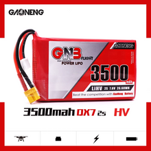 Load image into Gallery viewer, GAONENG GNB LiHV 2S 7.6V 3500mAh 5C LiPo Battery XT30 for Frsky QX7
