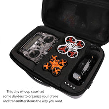 Load image into Gallery viewer, Makerfire Handbag Backpack Bag Pro Tiny Whoop Carrying Case Whoop Drone Storage Quad Box