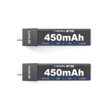 Load image into Gallery viewer, Betafpv BT3.0 450mAh 2S Battery (2PCS)