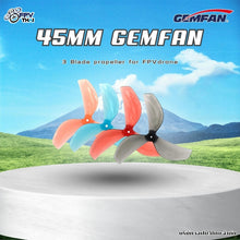 Load image into Gallery viewer, Gemfan 45mm-3 Blade Propeller (Set of 8)