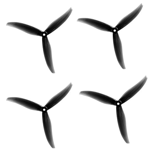 GEMFAN 7037-3 Black Dulable PC (2L+2R) for Cinelifter&Macro Quad
