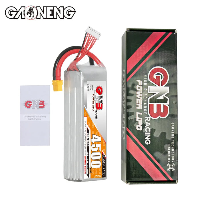 GAONENG GNB LiHV 6S 22.8V 4500mAh 70C LiPo Battery XT60