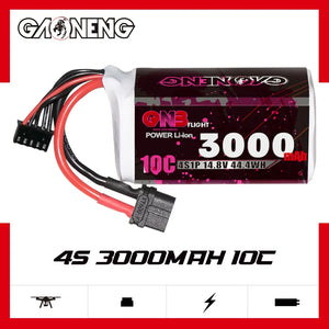 GAONENG GNB 4S 14.8V 3000mAh 10C XT60 Li-ion Battery made with Sony 18650 VTC6
