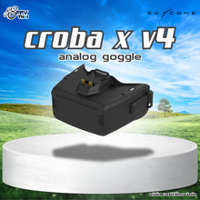 Load image into Gallery viewer, SKYZONE Cobra x V4 Diversity 5.8ghz 48ch Steadyview Receiver FPV Goggles with DVR