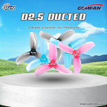 Load image into Gallery viewer, D2.5 Ducted PC 3 Blade Propeller (Set of 8)