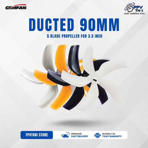 GEMFAN Ducted 90MM-5 3.5Inch Propeller (Set of 4) Cinewhoop Props