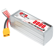 Load image into Gallery viewer, GAONENG GNB HV 6S 22.8V 8000mAh 80C LiPo Battery XT90