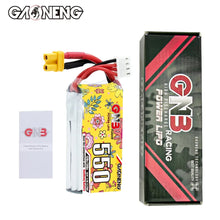 Load image into Gallery viewer, GAONENG GNB LiHV 3S 11.4V 550mAh 120C XT30 LiPo Battery