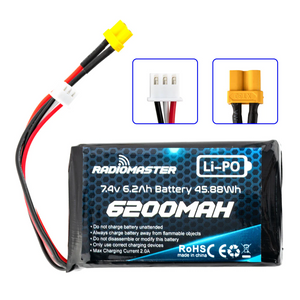 แบตเตอรี่ Radiomaster 2S 7.4V 6200mAh Lipo Battery