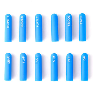 12pcs Labeled Silicon Switch Cover Set (Short/ Long)