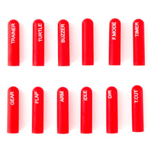 Load image into Gallery viewer, Radiomaster 12pcs Labeled Silicon Switch Cover Set (Short/ Long)