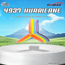 Load image into Gallery viewer, Hurricne 4937-3 Blade Propeller (Set of 4)