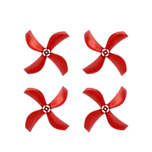 Load image into Gallery viewer, NewBeeDrone Azi (Quad Blade) Micro Propellers 31mm -1.0mm Shaft (4CCW+4CW)