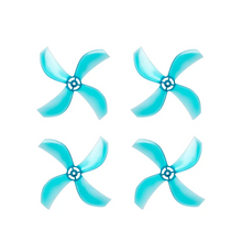 Load image into Gallery viewer, NewBeeDrone Azi (Quad Blade) Micro Propellers 31mm -1.0mm Shaft (4CCW+4CW)