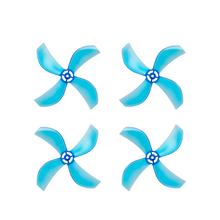 Load image into Gallery viewer, NewBeeDrone Azi (Quad Blade) Micro Propellers 31mm -1.0mm Shaft (4CCW+4CW)