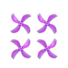 Load image into Gallery viewer, NewBeeDrone Azi (Quad Blade) Micro Propellers 31mm -1.0mm Shaft (4CCW+4CW)