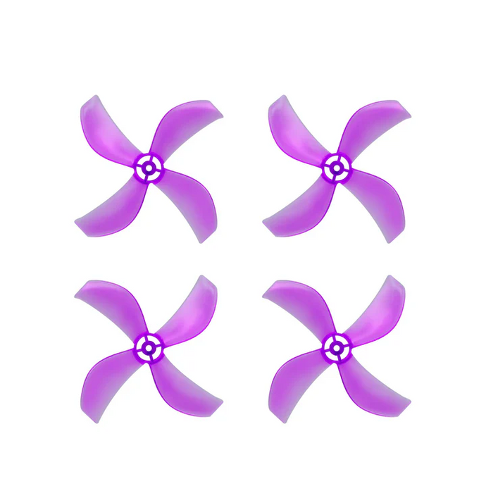 NewBeeDrone Azi (Quad Blade) Micro Propellers 31mm -1.0mm Shaft (4CCW+4CW)