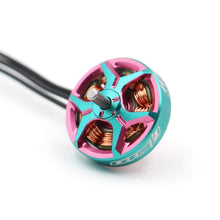Load image into Gallery viewer, RCINPOWER Brushless Motor GTS V3 1002 14000kv Neon orange &amp; Blue pink