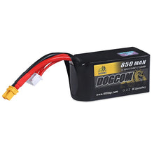 Load image into Gallery viewer, DOGCOM 850mAh 150C 14.8V 4S Lipo battery
