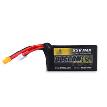 Load image into Gallery viewer, DOGCOM 850mAh 150C 14.8V 4S Lipo battery