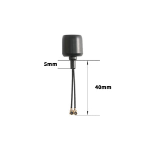 เสาอากาศ สำหรับ Dji O3 รุ่นสั้น FlyFishRC Dual-Band 5.8Ghz/2.4Ghz UFL Antenna For DJI O3