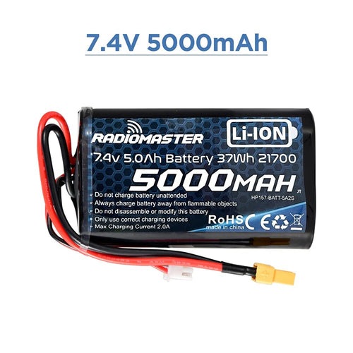 Radiomaster 7.4v 2s 5000mah Li-ion Battery