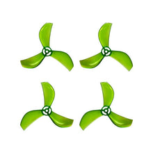 Load image into Gallery viewer, NewBeeDrone Azi (Tri Blade) Micro Propellers 31mm - 1.0mm Shaft (4CCW+4CW)