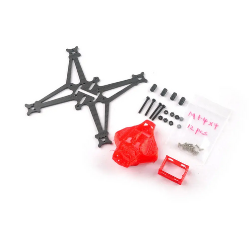 Happymodel Sailfly-X Spare Part 105mm Wheelbase Frame Kit w/ Canopy for RC Drone FPV Racing - Red
