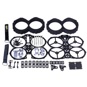 FLYWOO Chasers (HD) CineWhoop 138mm 3 Inch Frame Kit DJI AIR UNIT Space 20x20mm/30.5x30.5mm