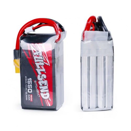 iFlight FULLSEND 4S 1550mAh 120C Lipo Battery - XT60