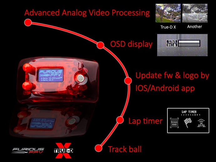 Furious FPV True-D X FPV Receiver Module 5.8GHz