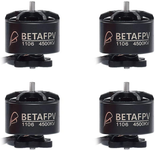 BETAFPV 4pcs 1106 4500KV Brushless Motors 4S FPV Racing Motor for Beta95X Beta85X 4S Brushless Whoop Drone