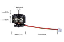 Load image into Gallery viewer, BETAFPV 1105 6000KV BRUSHLESS MOTOR