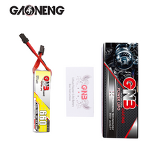 Load image into Gallery viewer, GAONENG GNB 3S 11.4V HV 660 MAH  90C LiPo Battery XT30 connector FPV DRONE