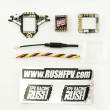 Load image into Gallery viewer, RUSH Tiny Tank Mini 5.8GHz 48CH PIT/25/100/200/MAX 350mW TBS Smart Audio Racing VTX FPV Transmitter With Expansion Board Combo for RC Racer Drone