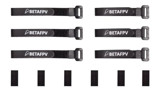 Lipo Strap Kit with No-Slip Rubber Pads