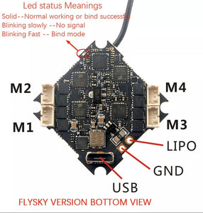 Happymodel บอร์ด CRAZYBEE F4FR/FS PRO 3-4 s