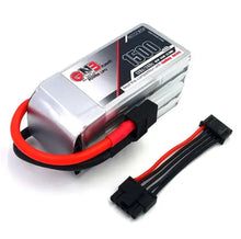 Load image into Gallery viewer, Gaoneng GNB 14.8V 1500mAh 120C/240C 22.2WH FPV Racing Lipo Battery w/ Balance Wire