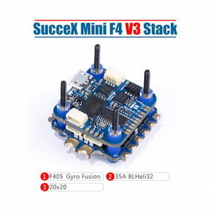 Iflgiht SucceX Mini F4 V3 35A 2-6S TwinG Flight controller Stack (ICM20689)