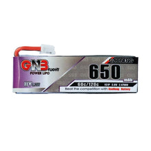 Load image into Gallery viewer, GNB 1pc 650mAh 1S 60C LiHV Battery (PH2.0)