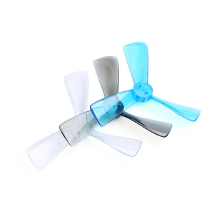 2 Pairs iFlight Nazgul Cine 2525 2.5x2.5 2.5 Inch 3-blade Propeller for Protek25 HD Whoop RC Drone FPV Racing  ( Clear White )