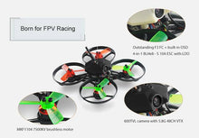 Load image into Gallery viewer, Makerfire Armor 90 Flying Tank Micro FPV Racing Drone w/ Brushless Motors