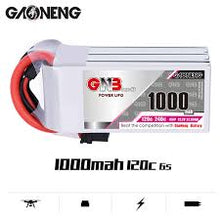 Load image into Gallery viewer, Gaoneng 14.8V 1000mAh 130C 4S XT30 Plug Lipo Battery for RC Racing Drone