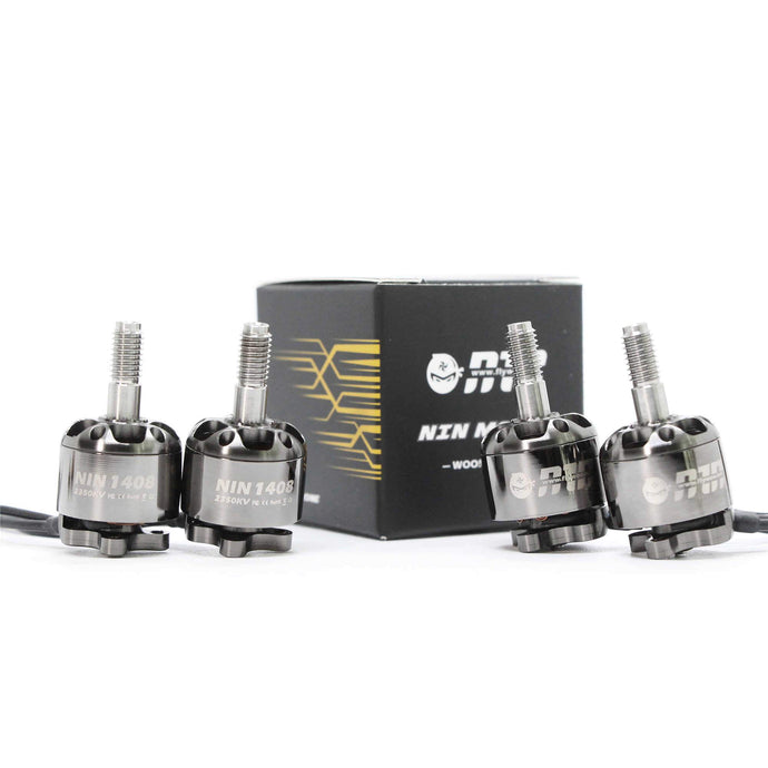 FLYWOO NIN MOTOR NT1408 1408 2-6S FPV NEW MOTOR( Titanium )