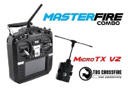 RadioMaster TX16S Hall Sensor Gimbals + TBS crossfire 2.4G 16CH Multi-protocol RF System OpenTX Mode2 Transmitter plus crossfire modulefor RC Drone - Mode 2 (Left Hand Throttle)